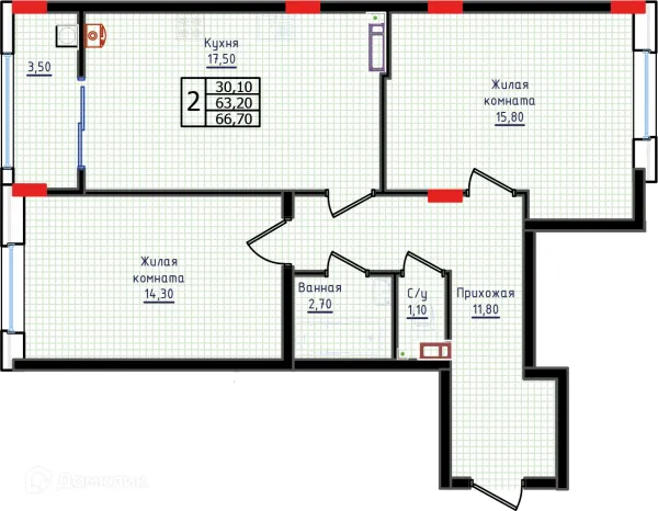 Квартира в ЖК "Суворов"