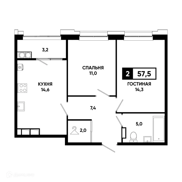 Квартира в ЖК Основа