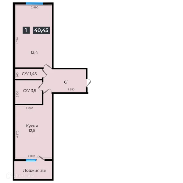 Квартира в ЖК Атмосфера-1