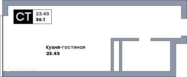 Фото квартиры в ЖК Самара Сити