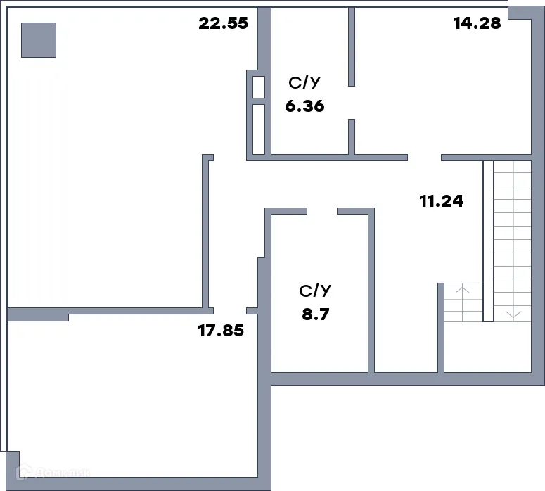 Фото квартиры в ЖК Самара Сити
