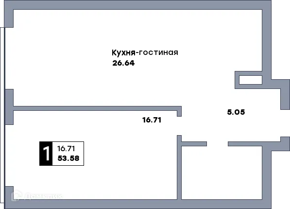 Фото квартиры в ЖК Самара Сити