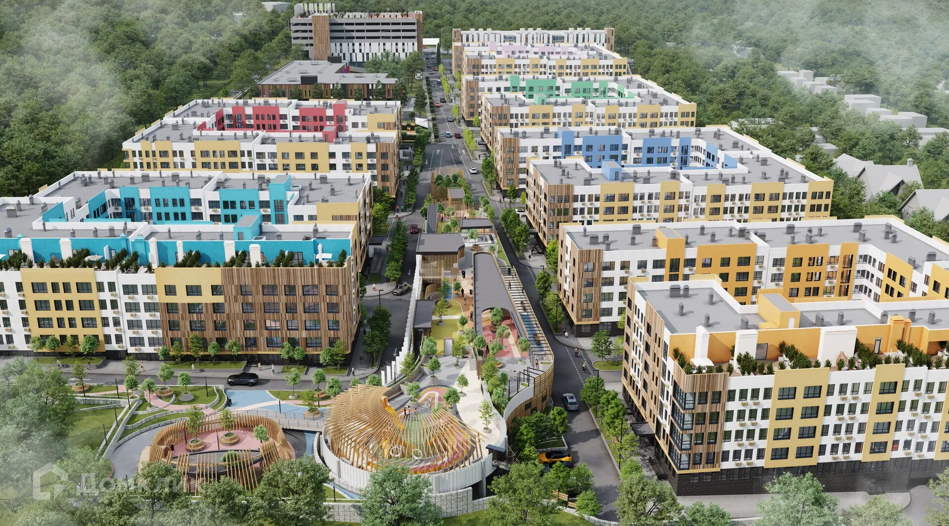 Планировка 1-комнатной квартиры 51.72 м² в ЖК Дыхание, г. Ставрополь — фото 2