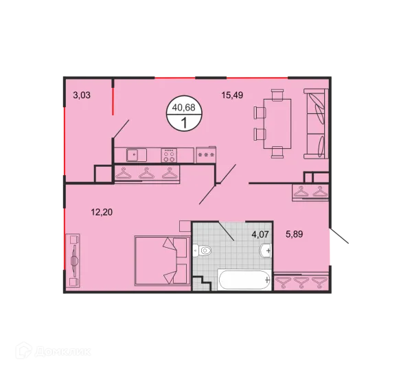 Квартира в ЖК Дыхание