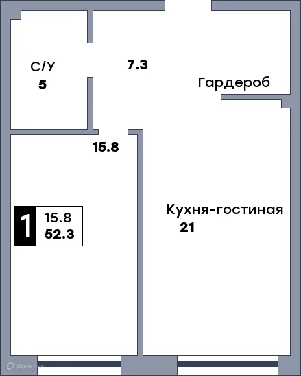 Фото квартиры в ЖК КВАТРО