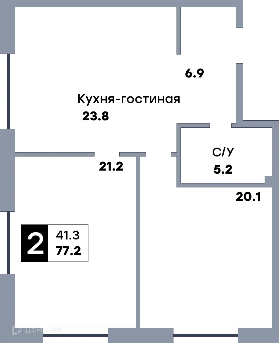 Фото квартиры в ЖК КВАТРО