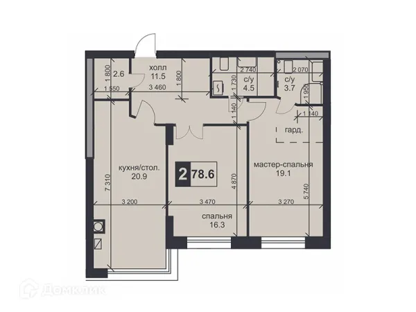 Квартира в ЖК «НАДЕЖДА»