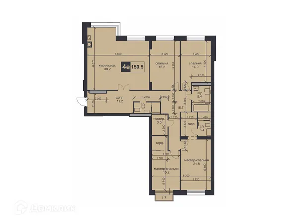 Квартира в ЖК «НАДЕЖДА»