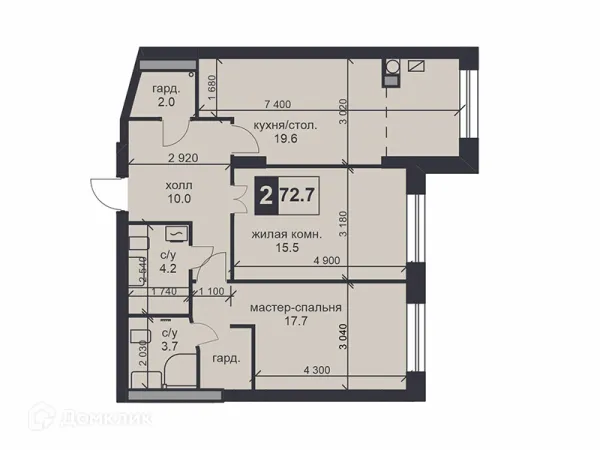 Квартира в ЖК «НАДЕЖДА»