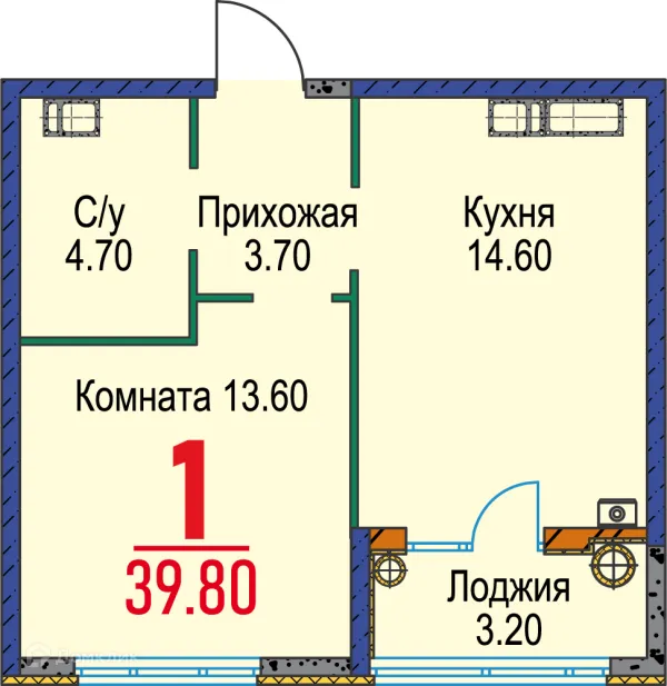 Квартира в ЖК Красный Металлист