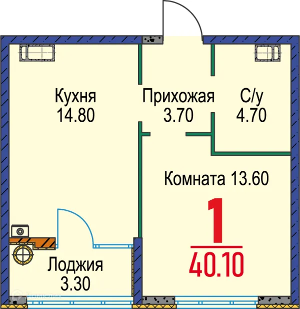 Квартира в ЖК Красный Металлист