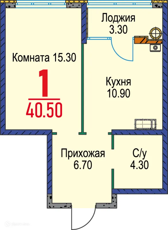 Квартира в ЖК Красный Металлист