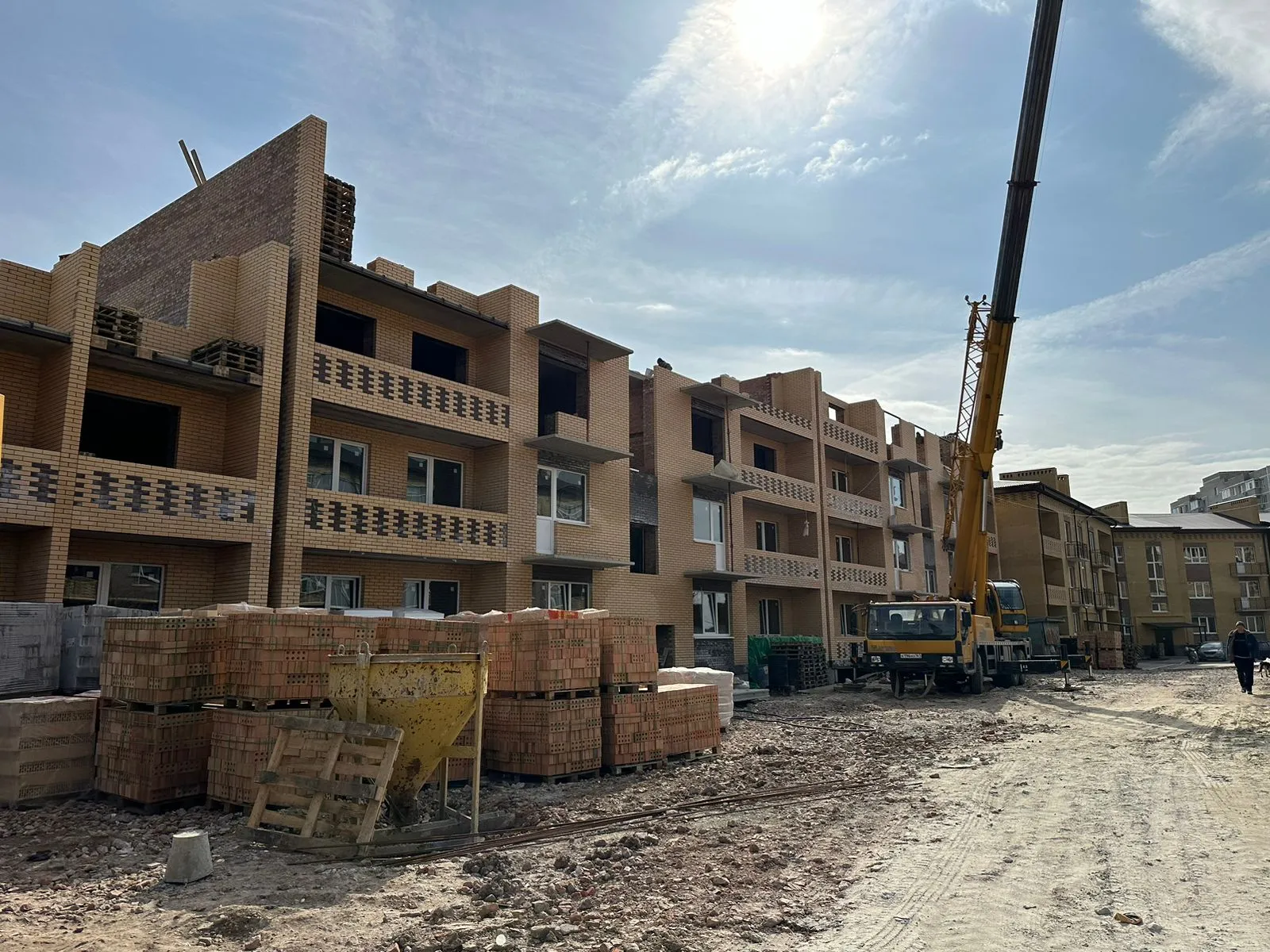 ЖК Дом по ул Маршала Жукова д. 1-Д ход строительства