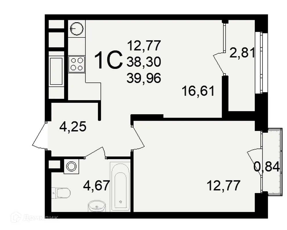 Фото квартиры в ЖК Аура