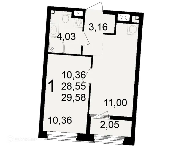 Квартира в ЖК Макроквартал "Свобода"