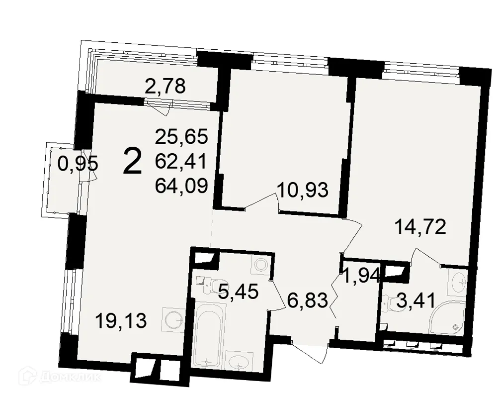 Фото квартиры в ЖК Макроквартал "Свобода"