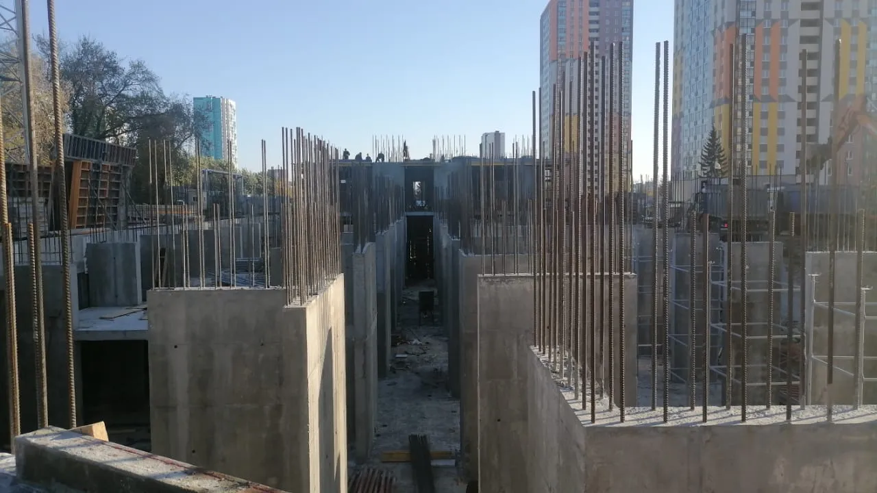 ЖК 9 Космонавтов ход строительства