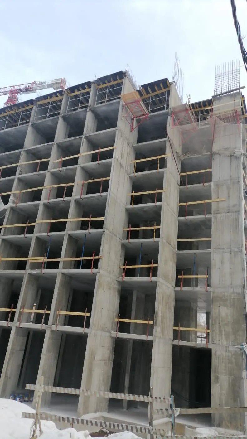 ЖК 9 Космонавтов ход строительства