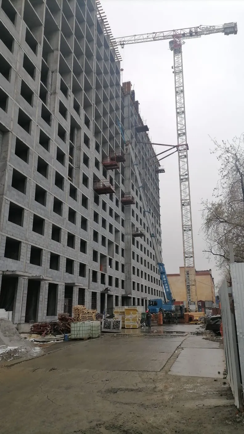 ЖК 9 Космонавтов ход строительства