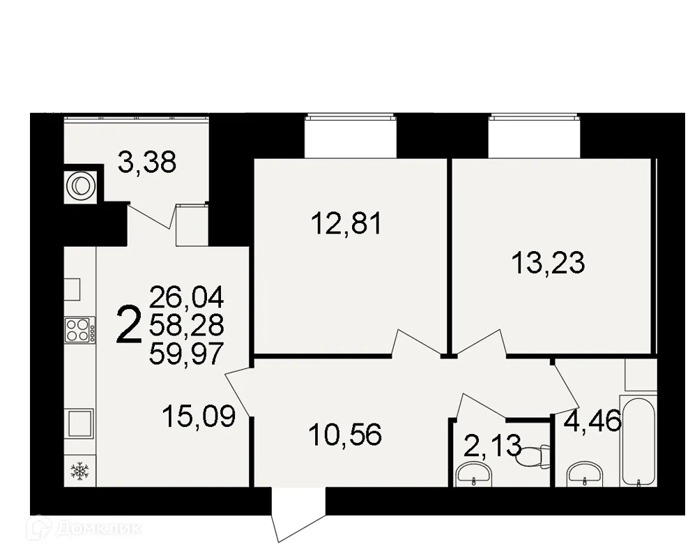 Фото квартиры в ЖК Видный