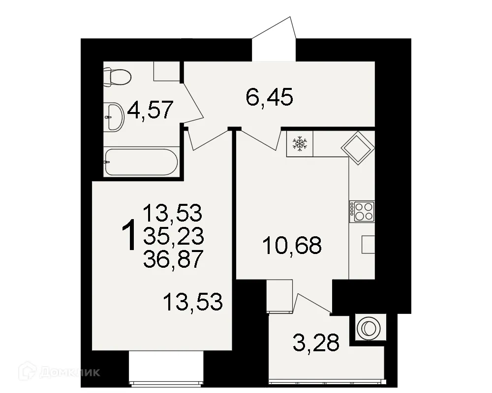 Фото квартиры в ЖК Видный