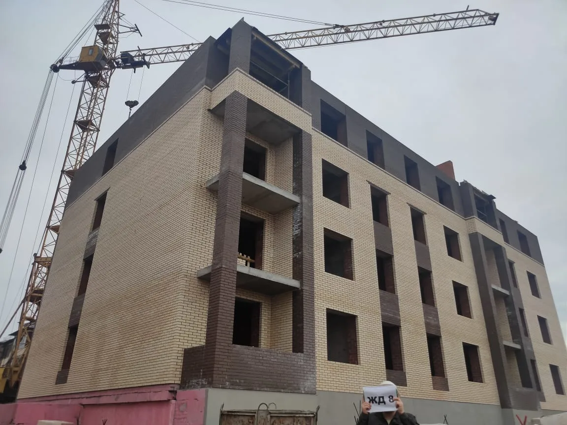 ЖК "Зелёная горка" ход строительства