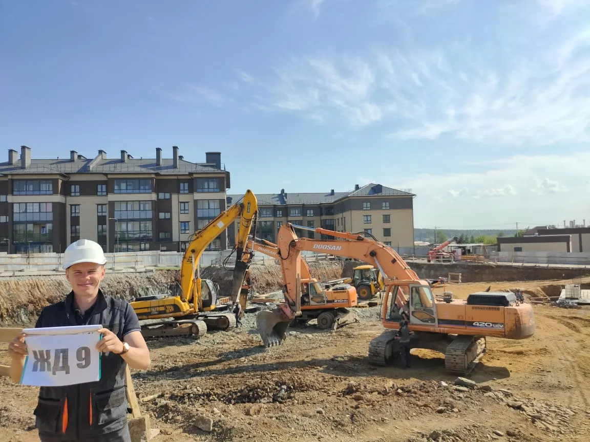 ЖК "Зелёная горка" ход строительства