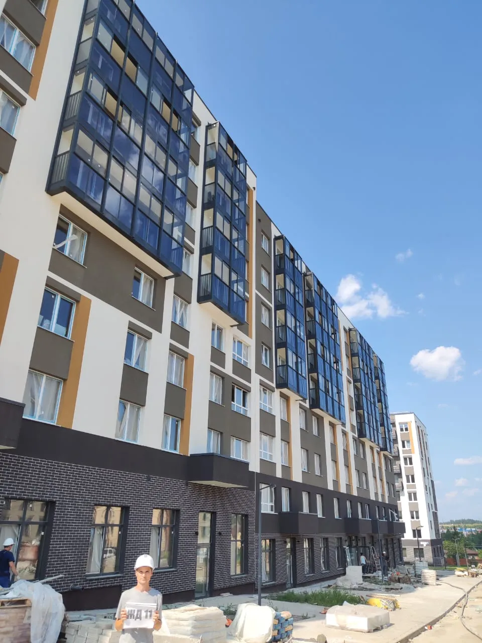 ЖК "Зелёная горка" ход строительства