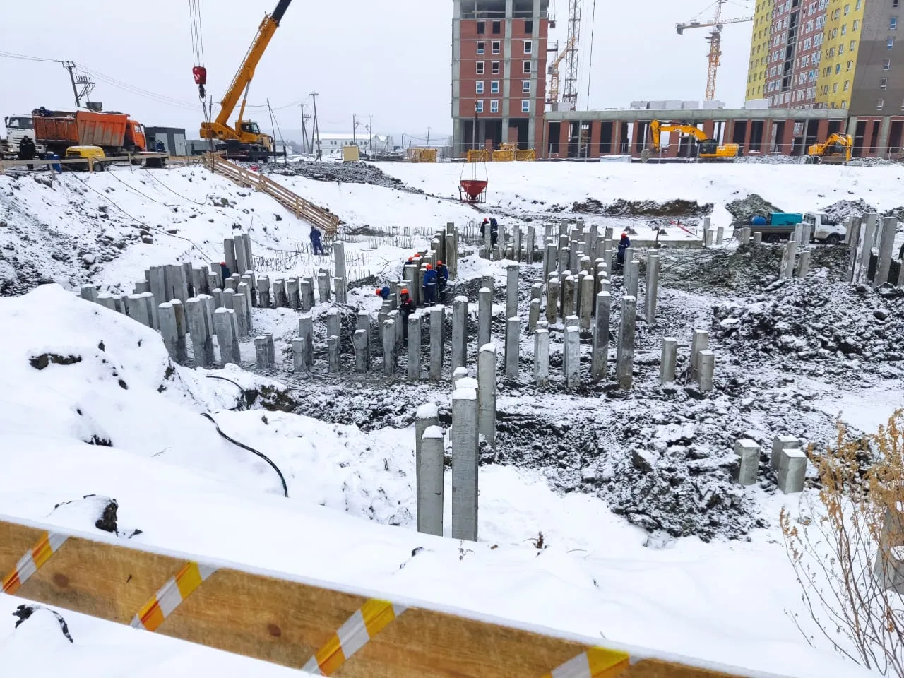 ЖК 12 квартал ход строительства