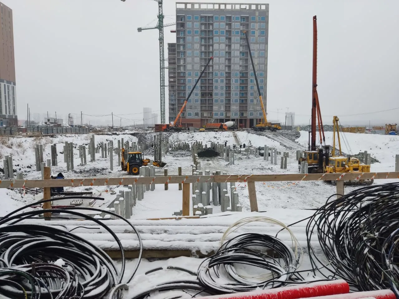 ЖК 12 квартал ход строительства