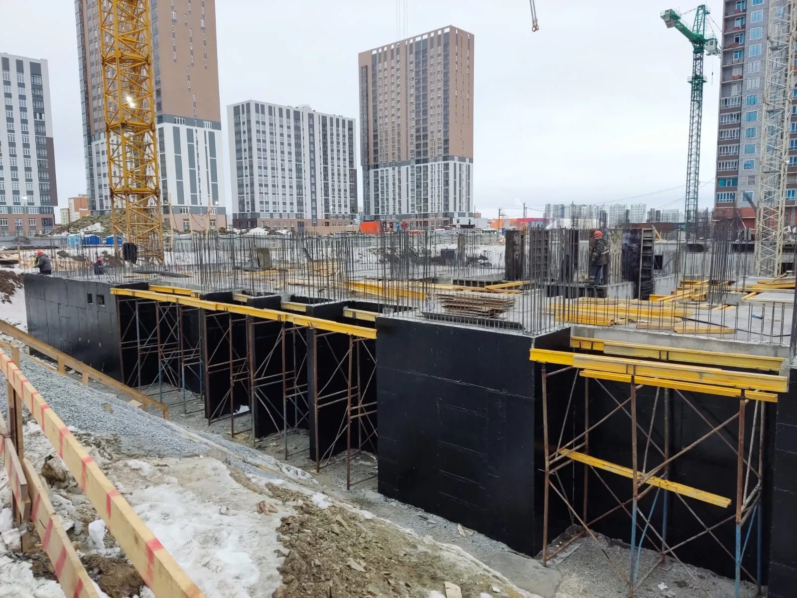 ЖК 12 квартал ход строительства