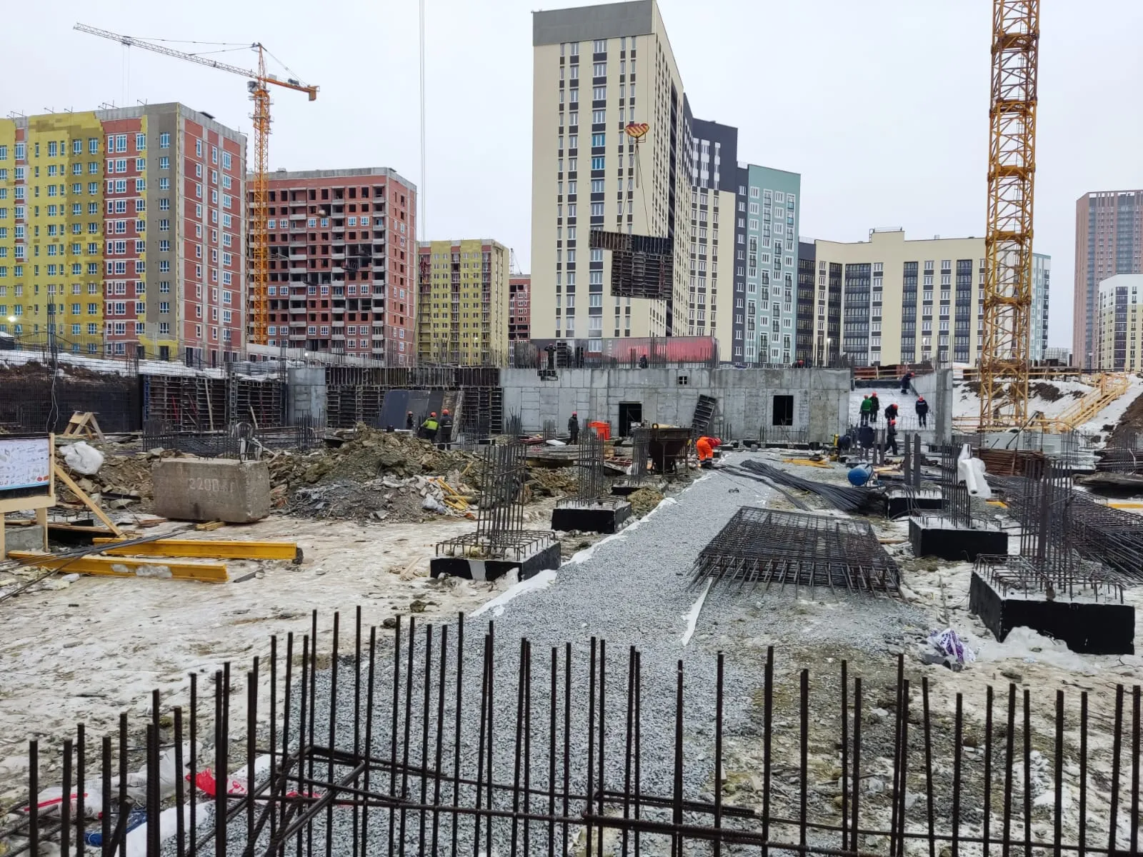 ЖК 12 квартал ход строительства
