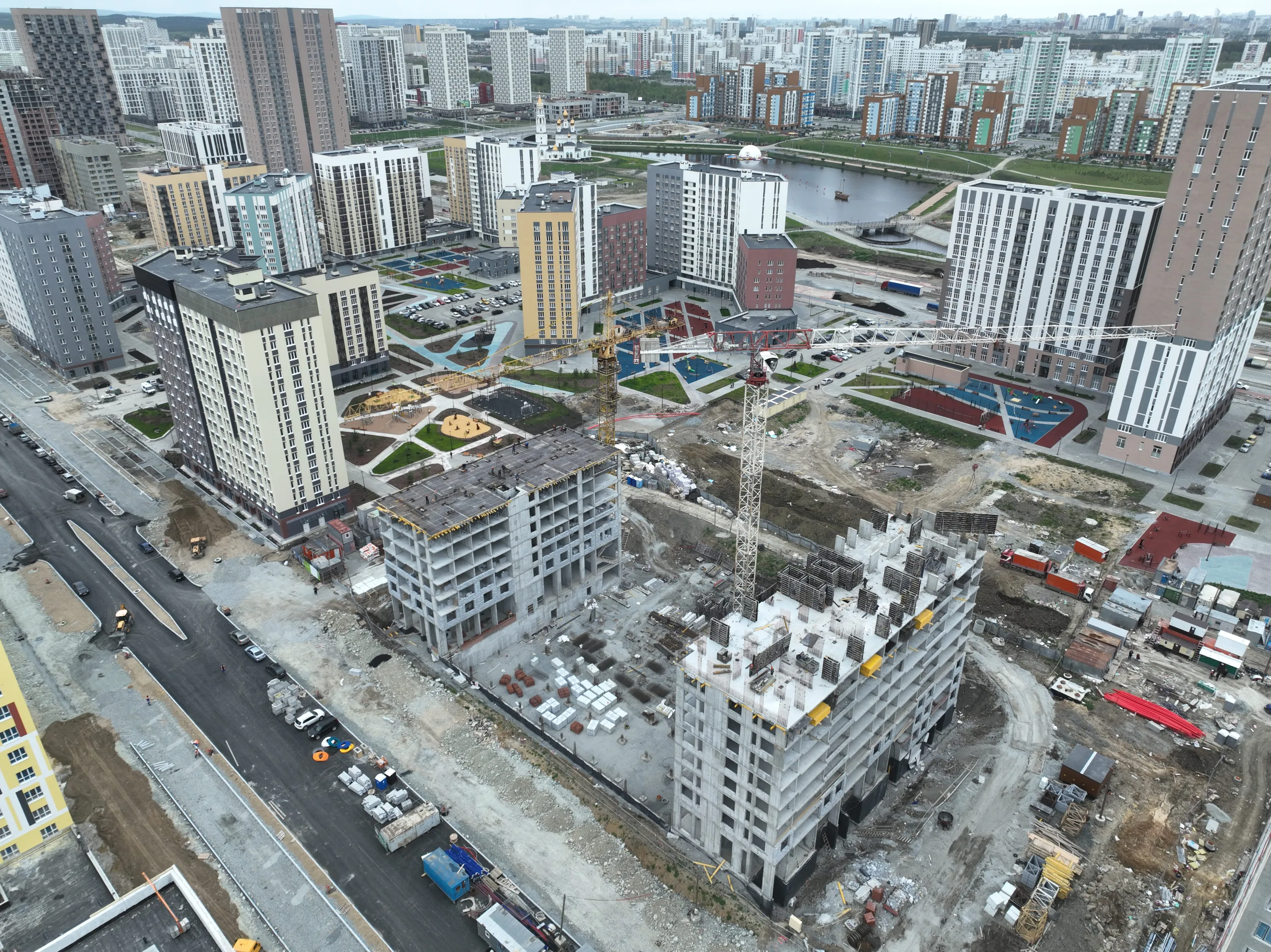 ЖК 12 квартал ход строительства