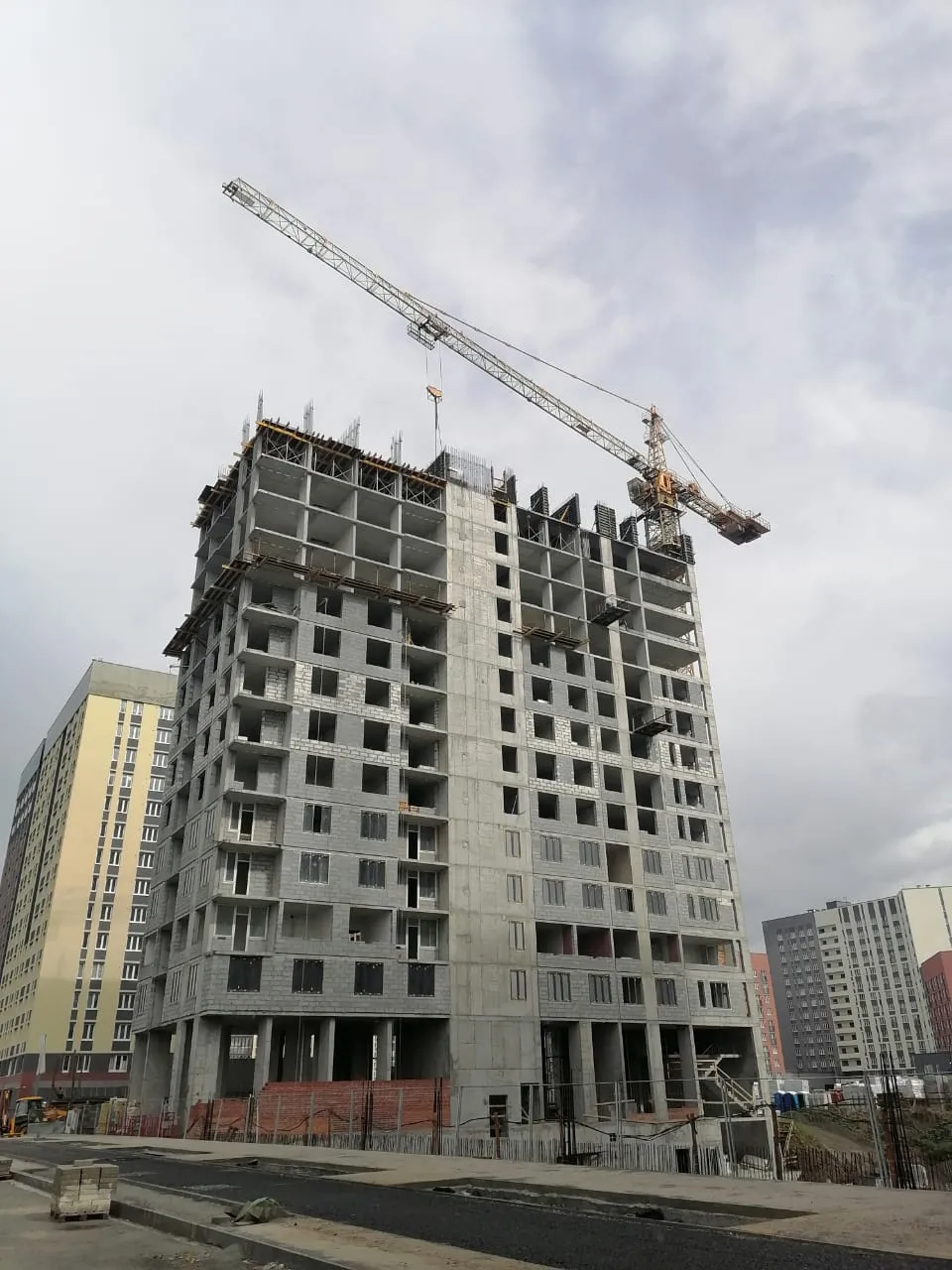 ЖК 12 квартал ход строительства