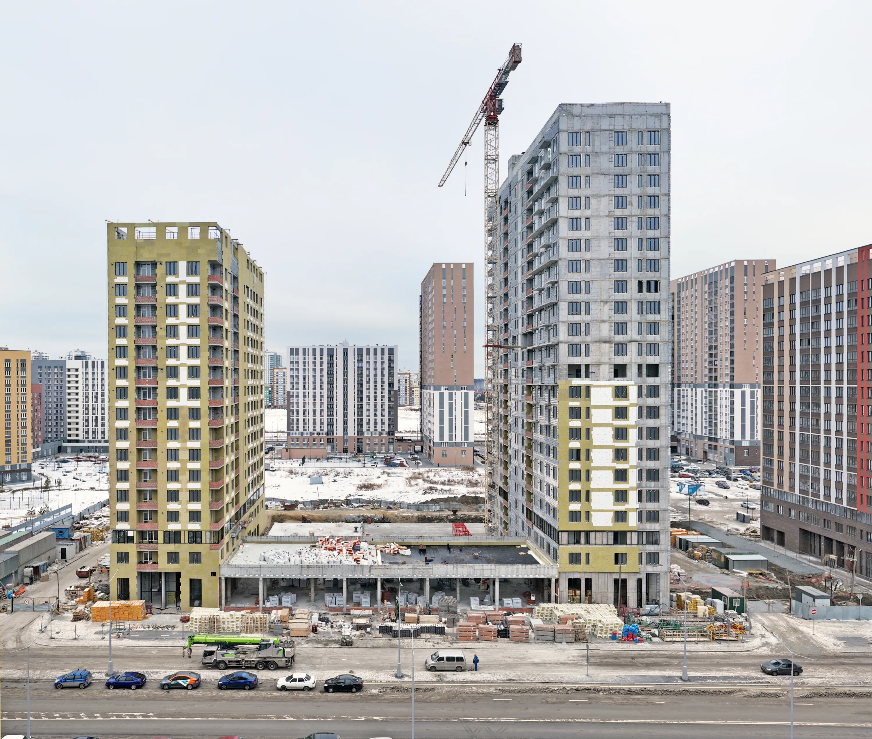 ЖК 12 квартал ход строительства