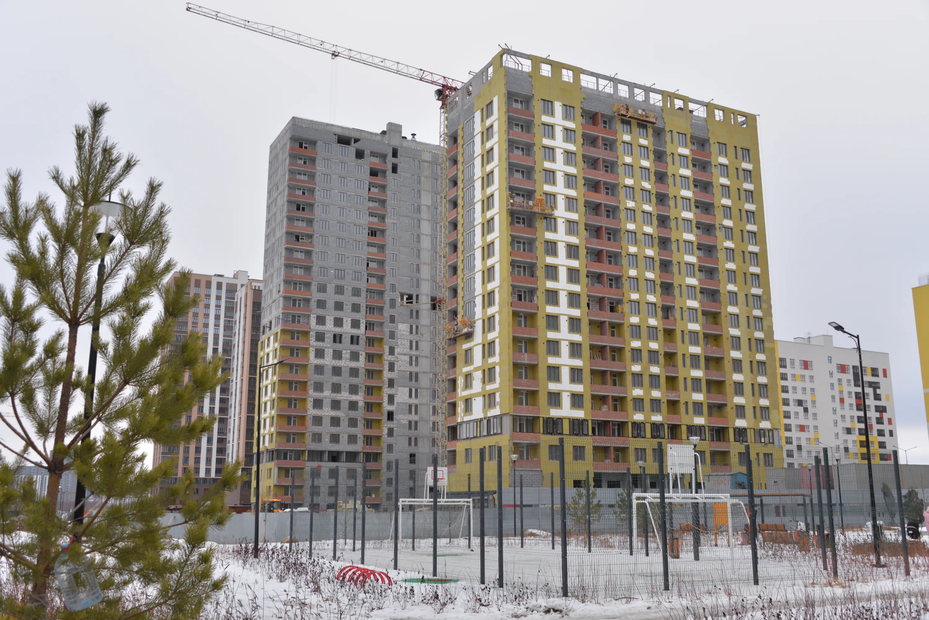 ЖК 12 квартал ход строительства