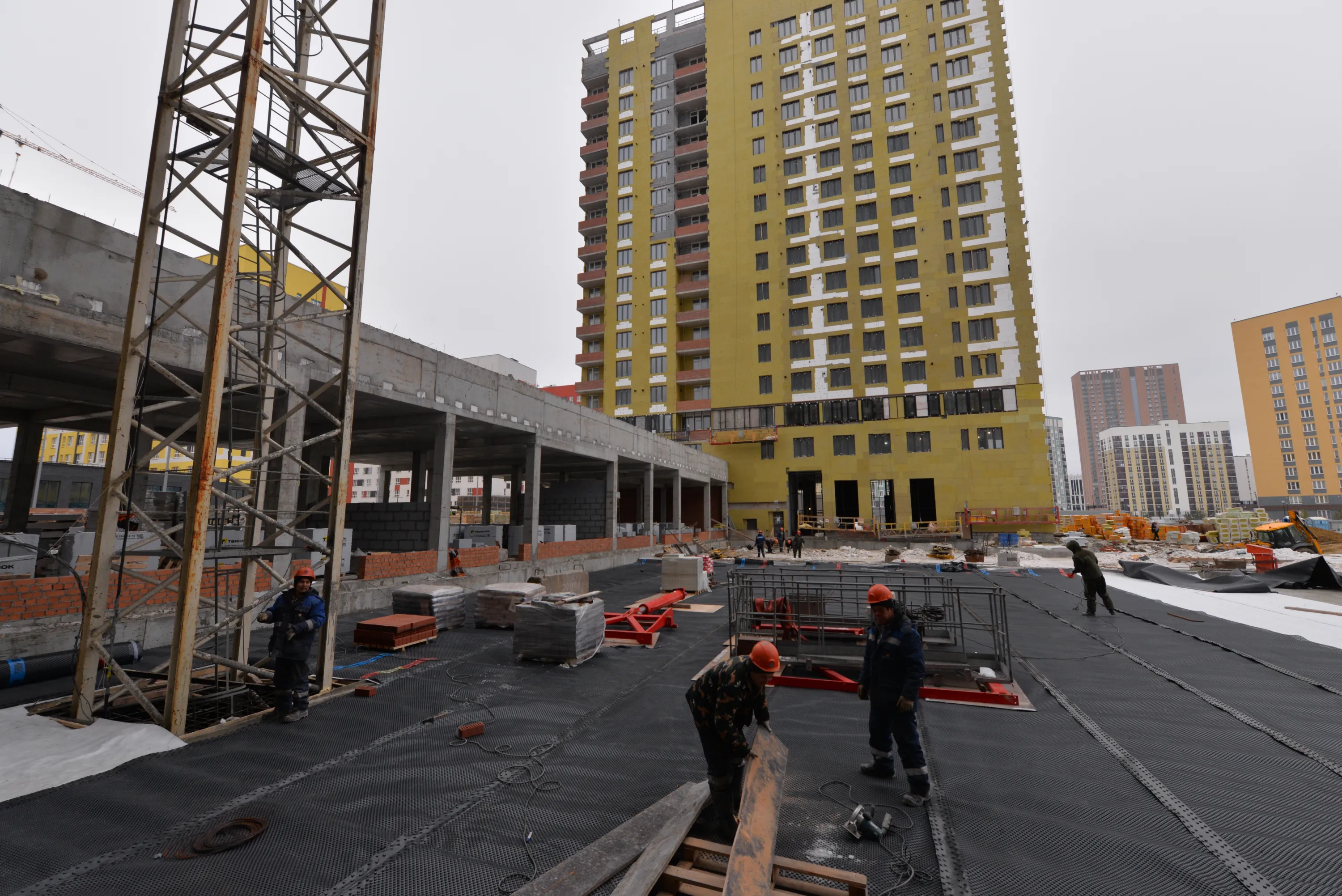 ЖК 12 квартал ход строительства