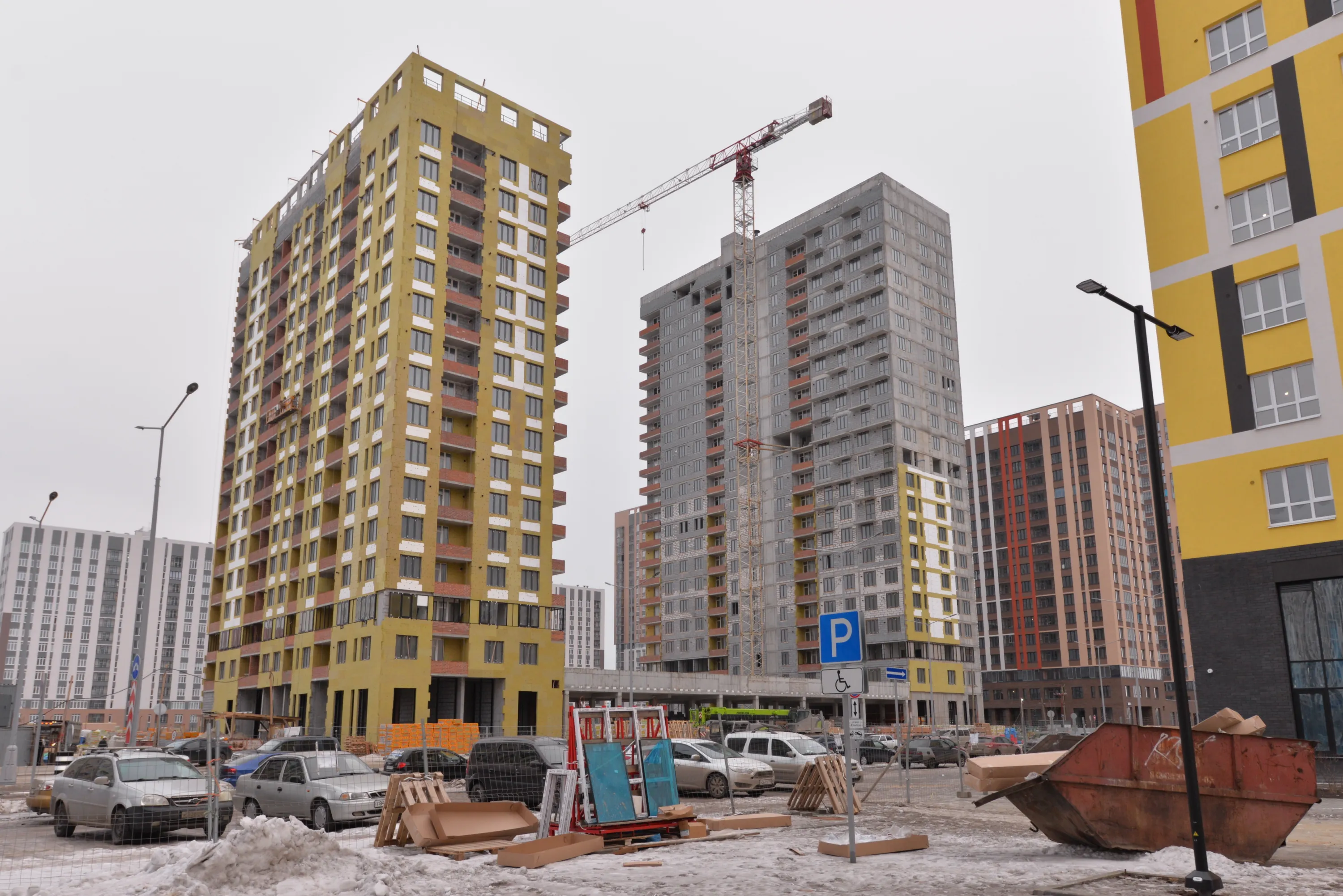 ЖК 12 квартал ход строительства