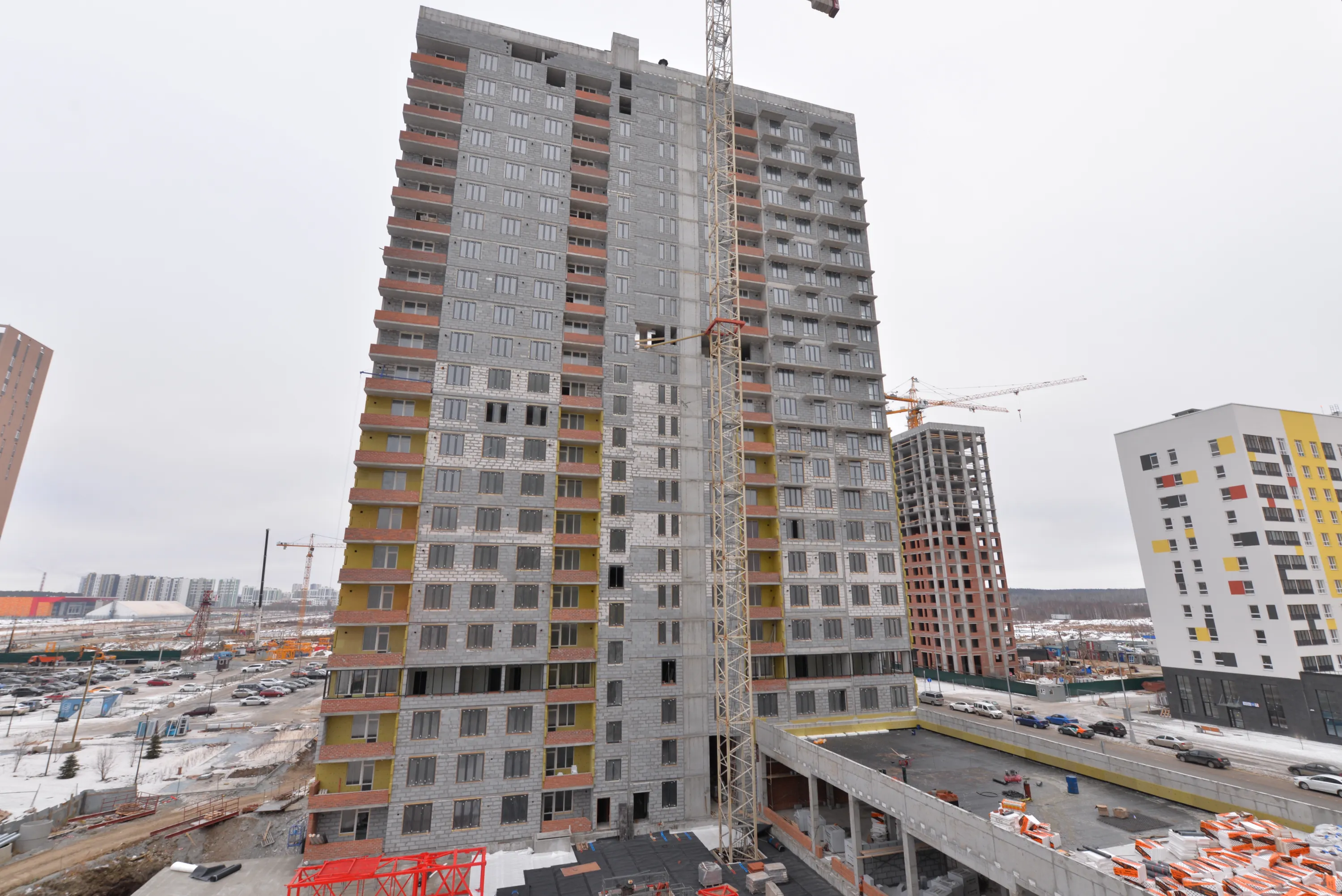 ЖК 12 квартал ход строительства