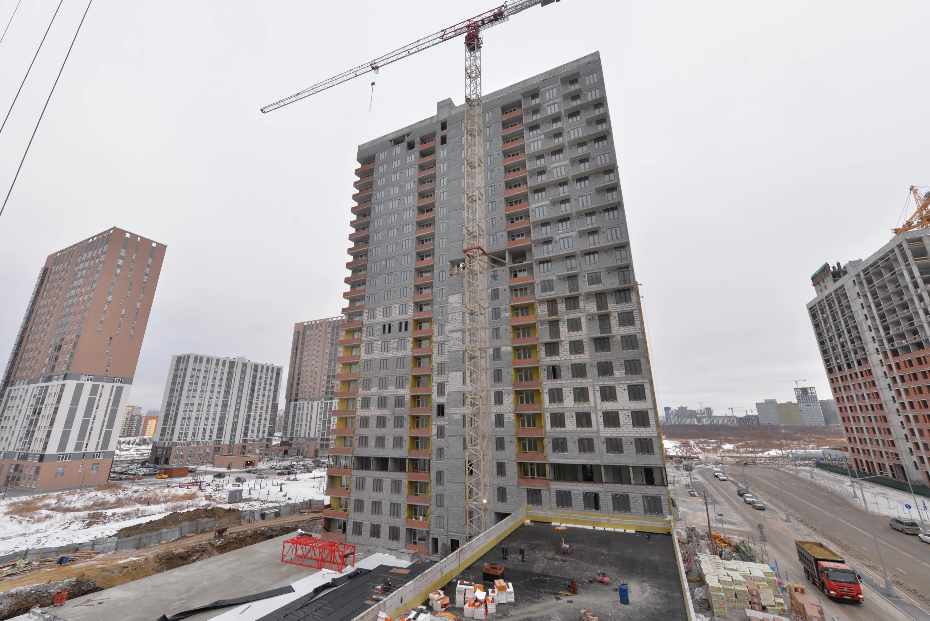 ЖК 12 квартал ход строительства