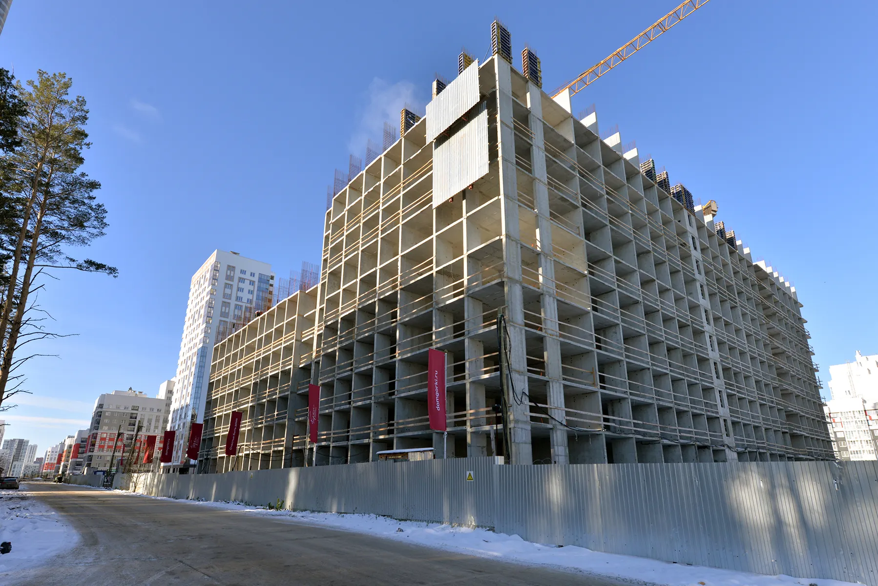 ЖК "Горки" ход строительства