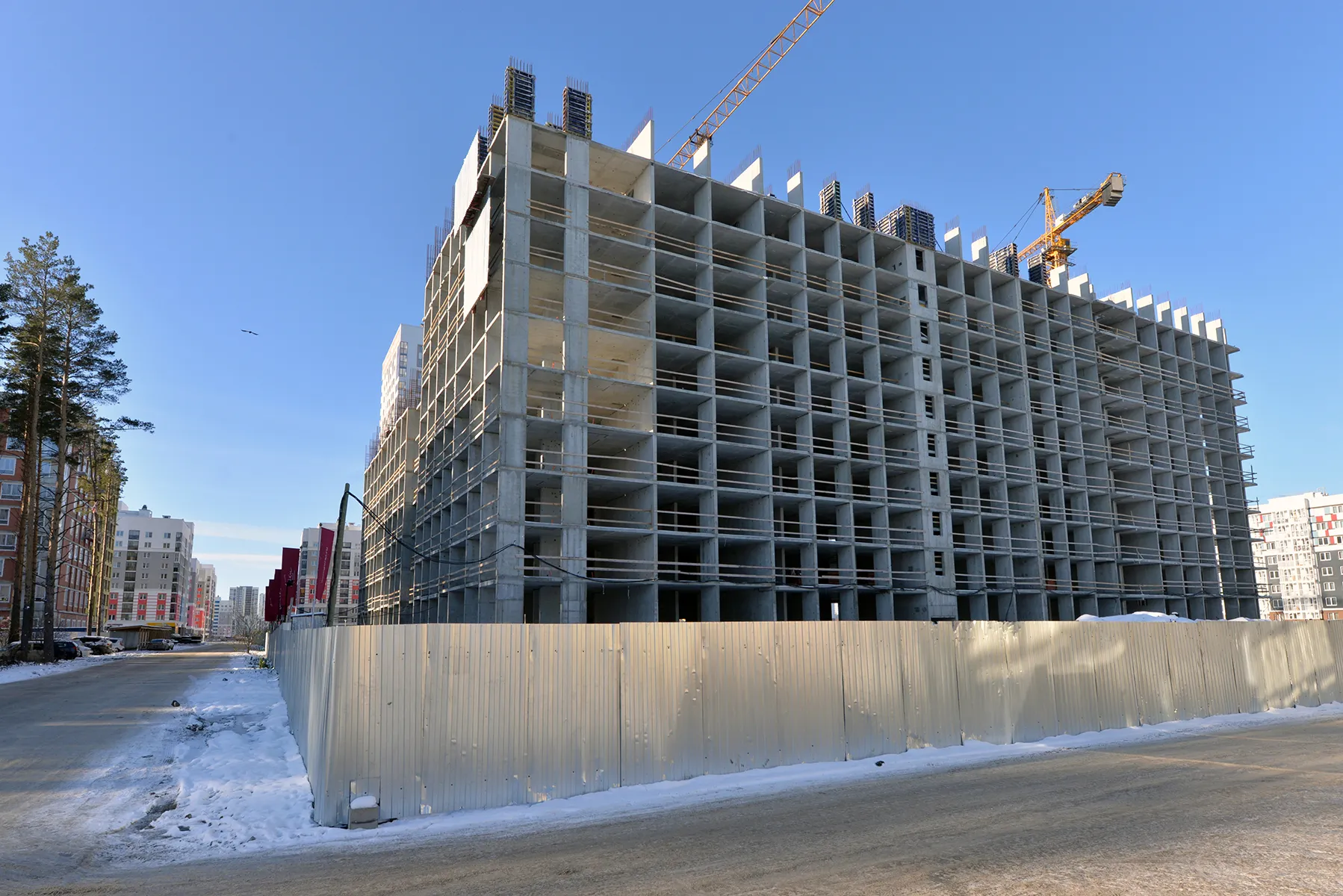 ЖК "Горки" ход строительства