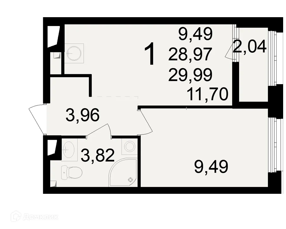Фото квартиры в ЖК Макроквартал "Свобода"