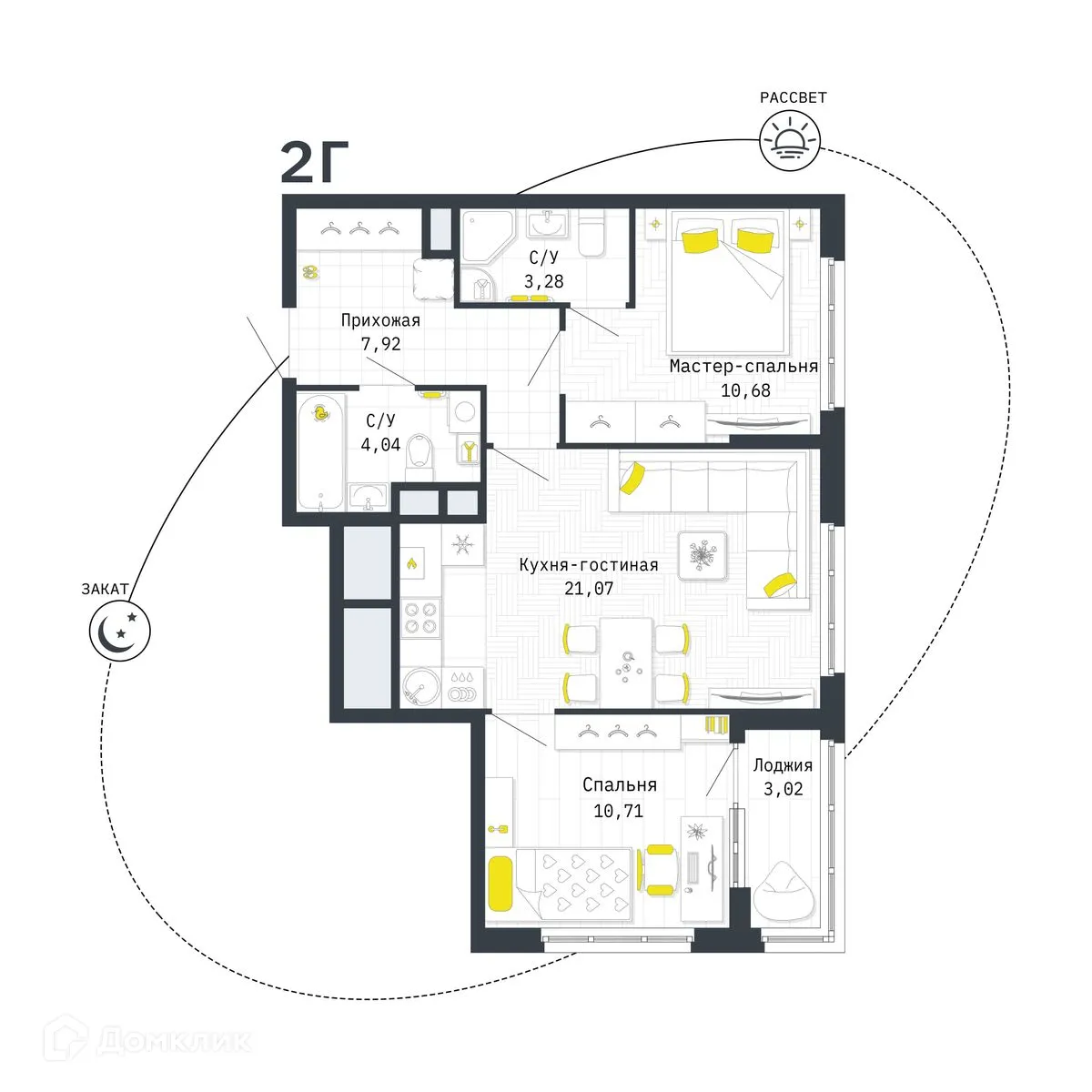 Фото квартиры в ЖК Космос