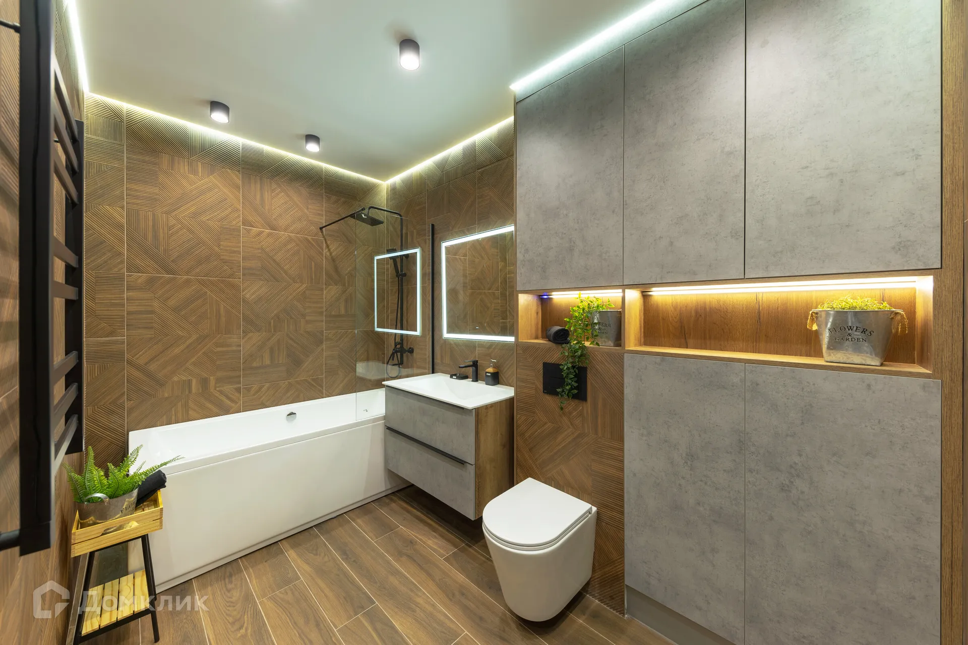 Планировка 1-комнатной квартиры 60.42 м² в ЖК Крылья, г. Рязань — фото 40