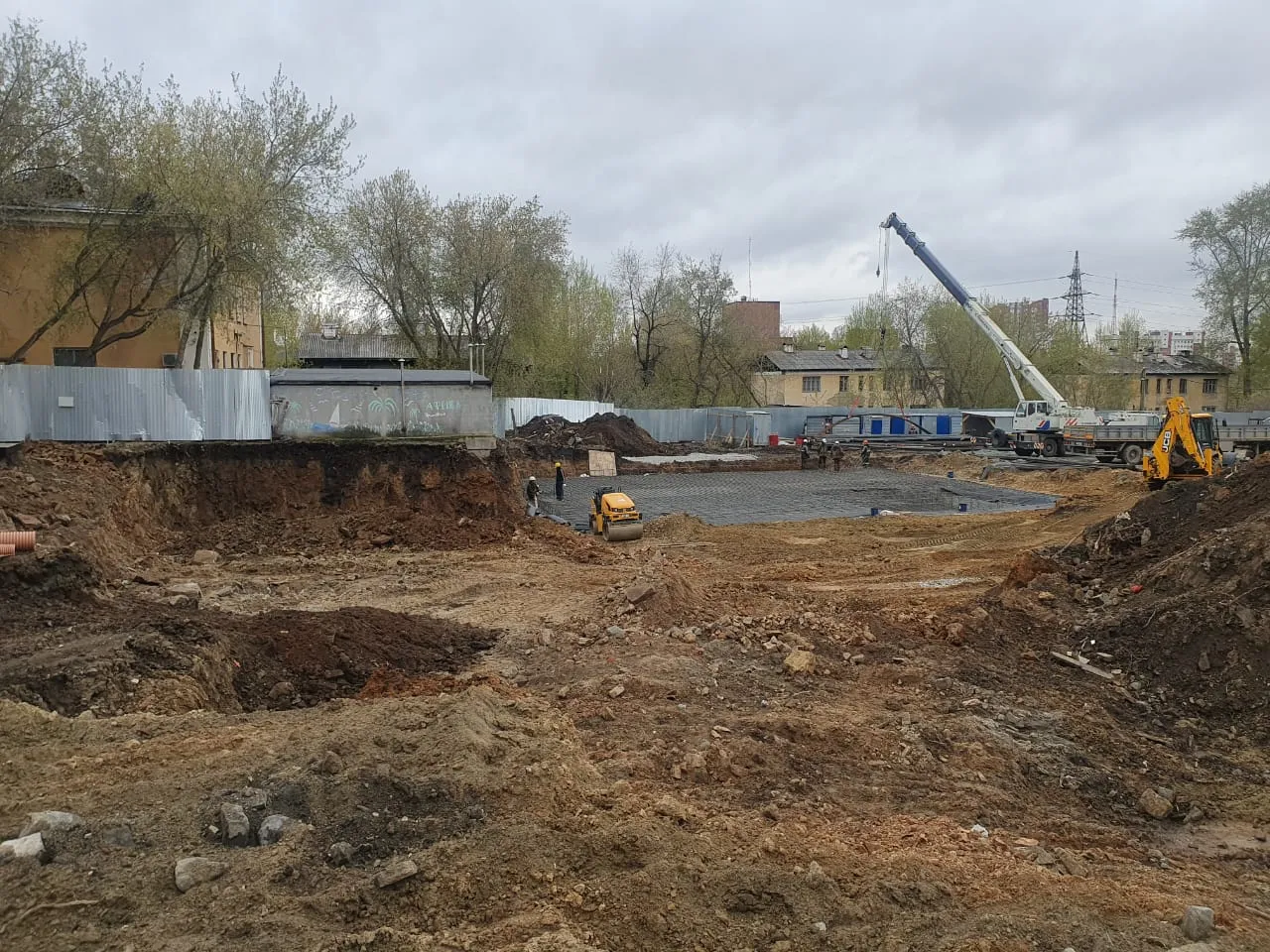 ЖК Дом на Библиотечной ход строительства