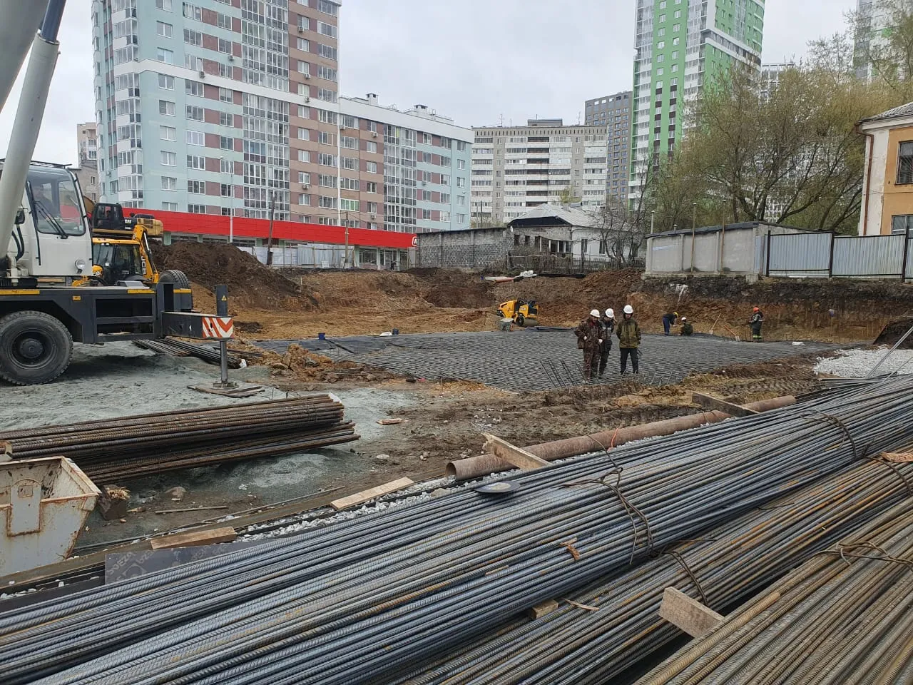 ЖК Дом на Библиотечной ход строительства