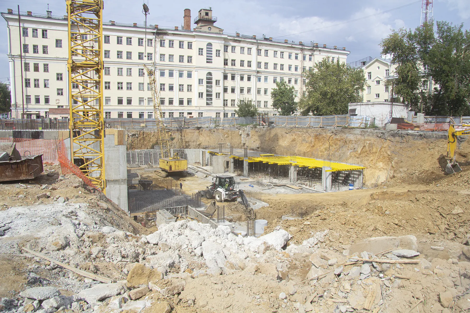 ЖК Архитектон. Декабристов,20 ход строительства