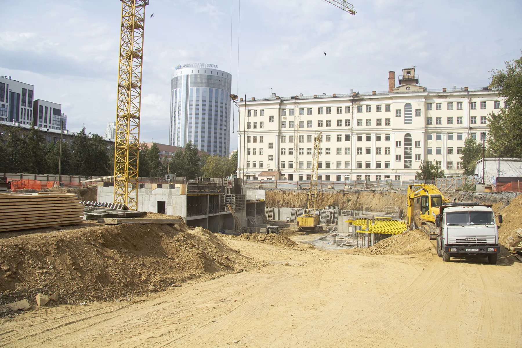 ЖК Архитектон. Декабристов,20 ход строительства