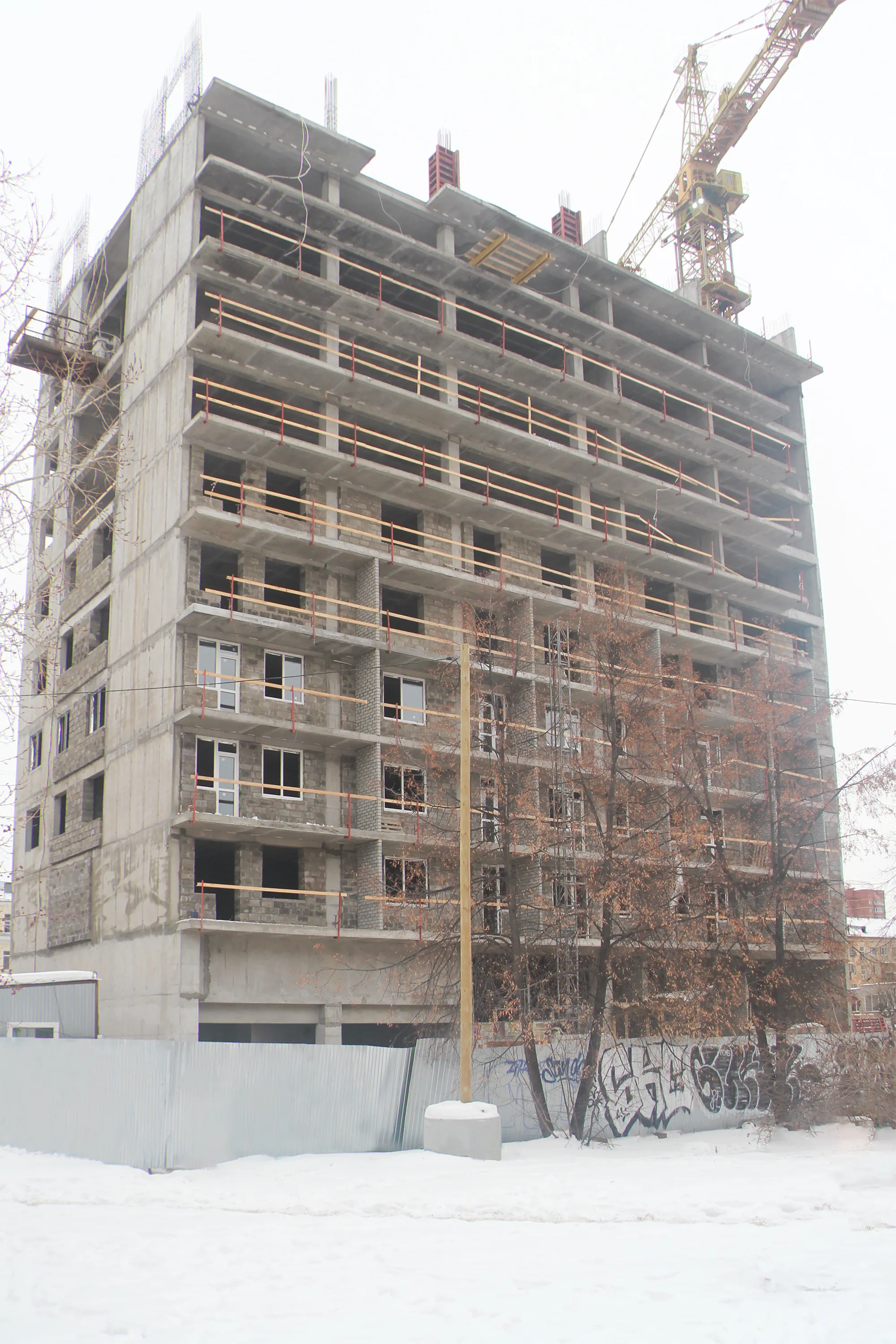 ЖК Архитектон. Декабристов,20 ход строительства